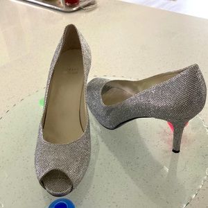 Beautiful shoes worn once to a wedding.